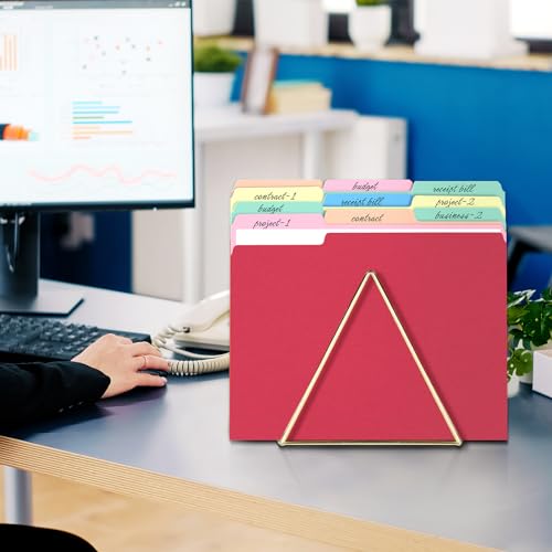 Modern SUNEE File Folders Letter Size Assorted Colors, for Daily Use